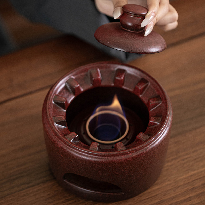Bánh răng Đèn cồn Ấm trà Ấm trà Ấm trà Ấm trà Đế sưởi ấm Ấm trà Di động Lò nấu trà Dụng cụ pha trà Kung Fu