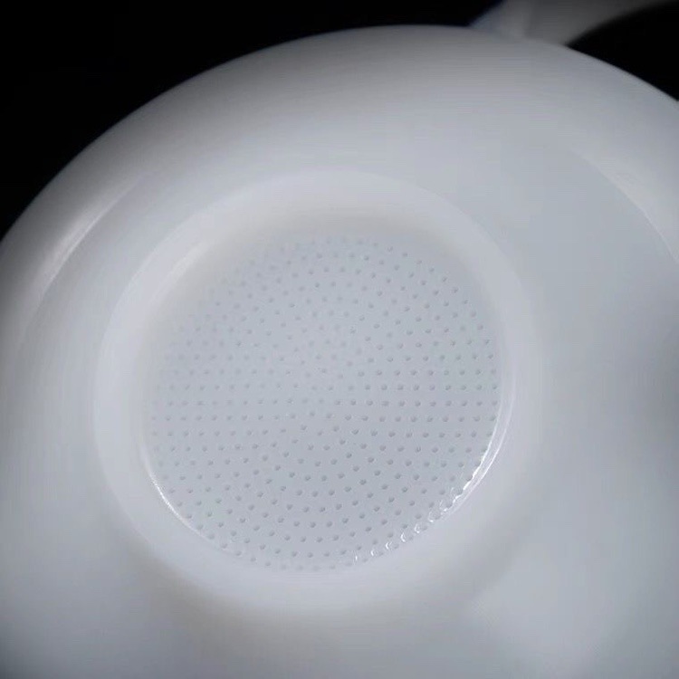 Guo Zhibao 80.000 bùn, mỡ cừu, ngọc bích, sứ, lọc trà, lọc tách trà, lọc công bằng