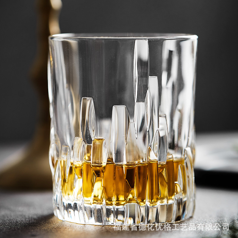 Ly rượu whisky pha lê, ly rượu mạnh, ly cocktail, ly Colin, cao cấp, được nhập khẩu, thiết kế sáng tạo.