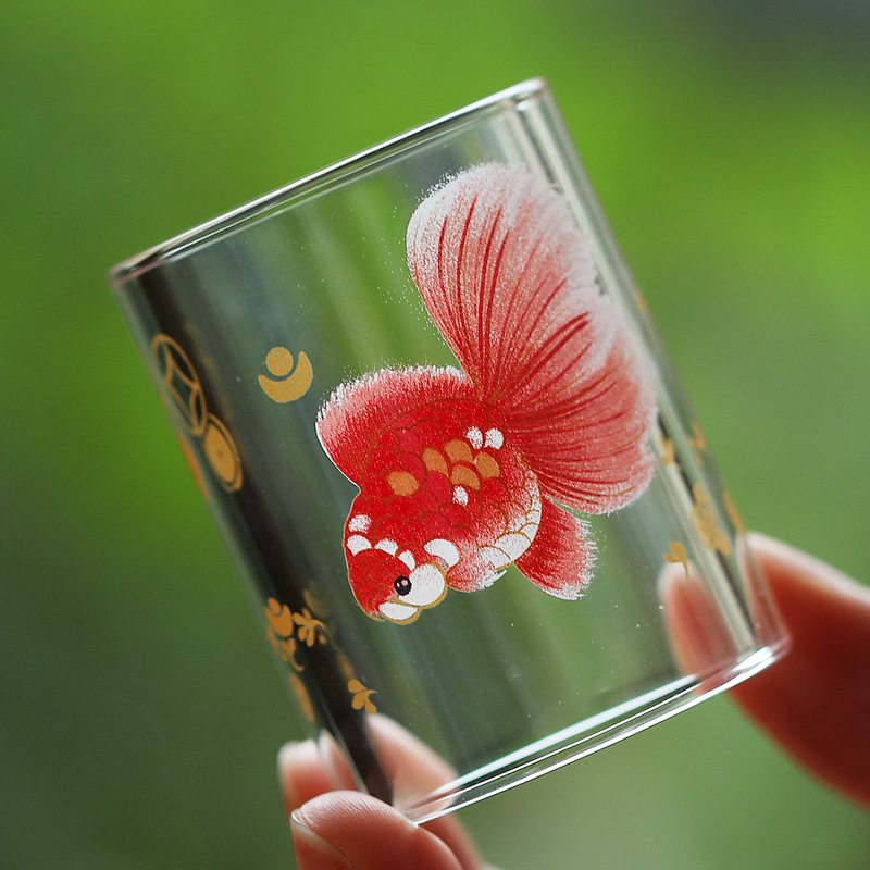 Bộ phụ kiện ấm trà Kung Fu bằng thủy tinh borosilicat chịu nhiệt cao, làm thủ công, gồm giá đỡ nắp và giá đỡ ấm trà, đồ trang trí thú cưng.