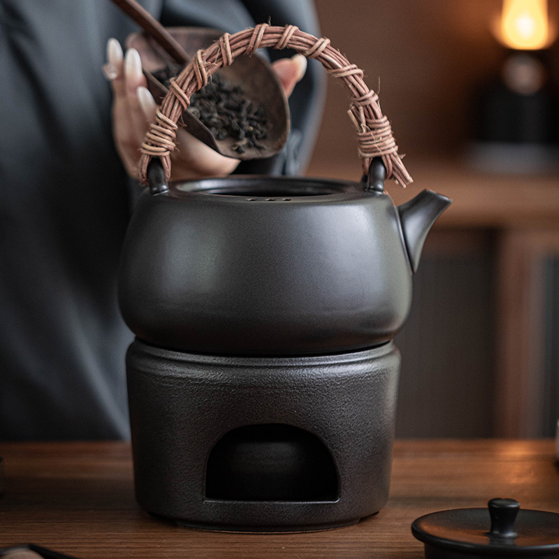 Bánh răng Đèn cồn Ấm trà Ấm trà Ấm trà Ấm trà Đế sưởi ấm Ấm trà Di động Lò nấu trà Dụng cụ pha trà Kung Fu