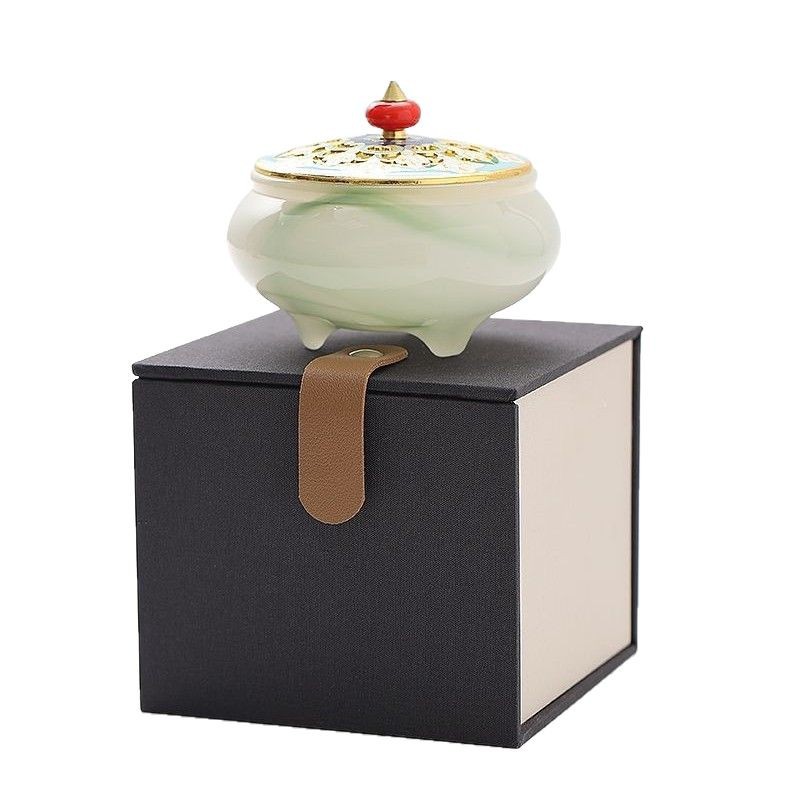 Lư hương men tráng men, lư hương trong nhà cổ, lư hương, lư hương gỗ đàn hương trầm hương, lư hương cao cấp