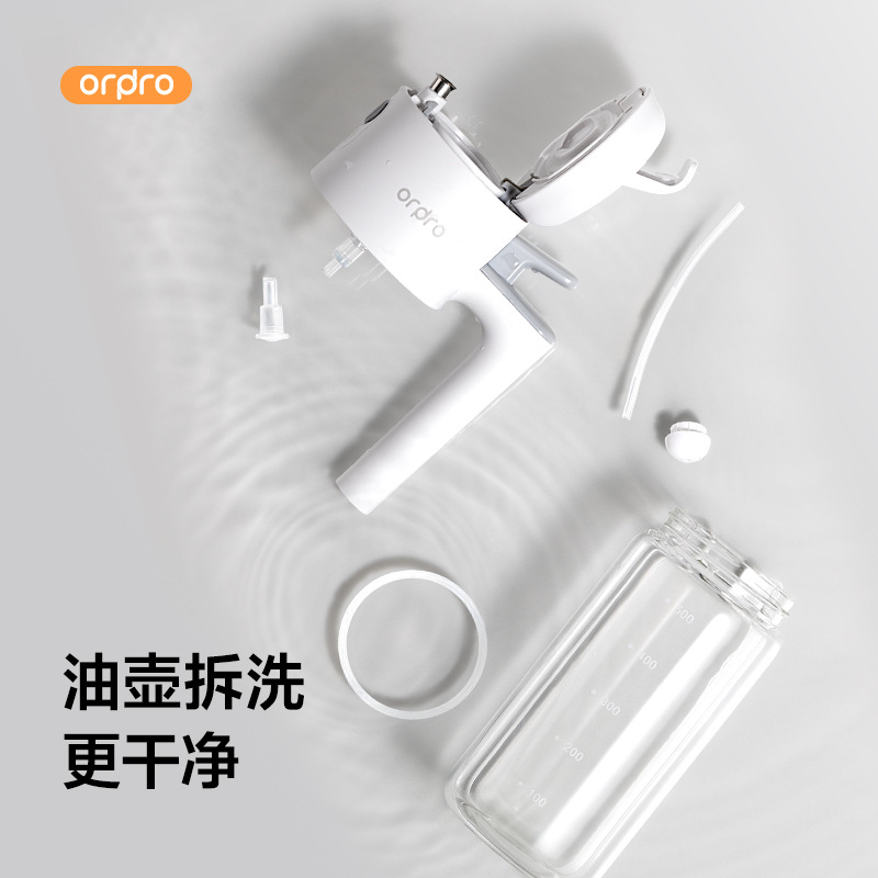 Bình đựng dầu phun đổ kép ordpro Bình đựng gia vị gia dụng Bình đựng dầu chống rò rỉ Bình đựng dầu phun thủy tinh nhà bếp