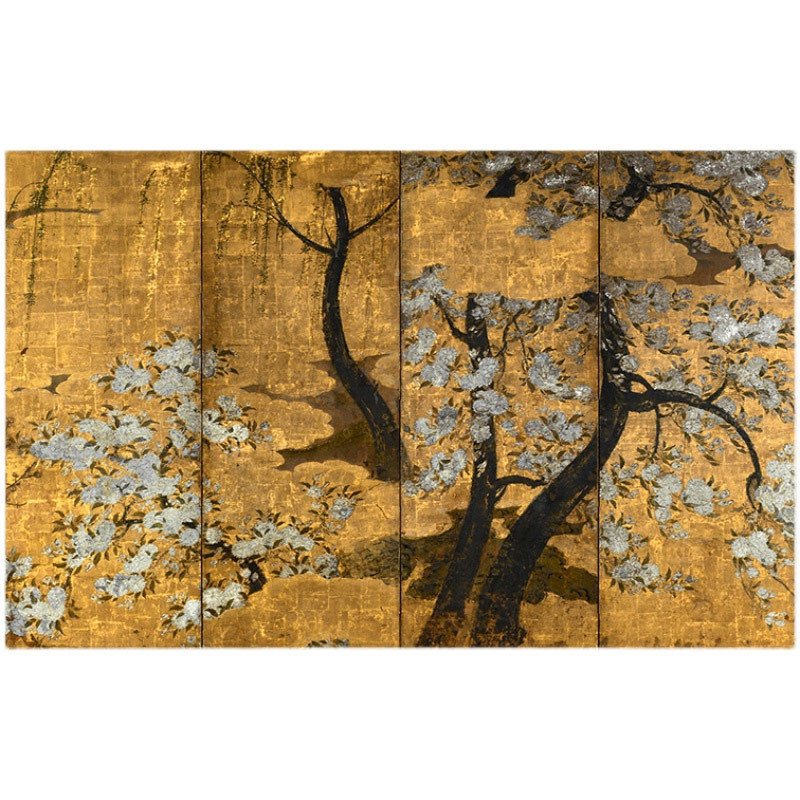 Tranh trang trí nhà thời trang hiện đại tranh nền phòng khách tranh không khung tranh lá phong tranh phong cảnh tranh treo hành lang tranh tường