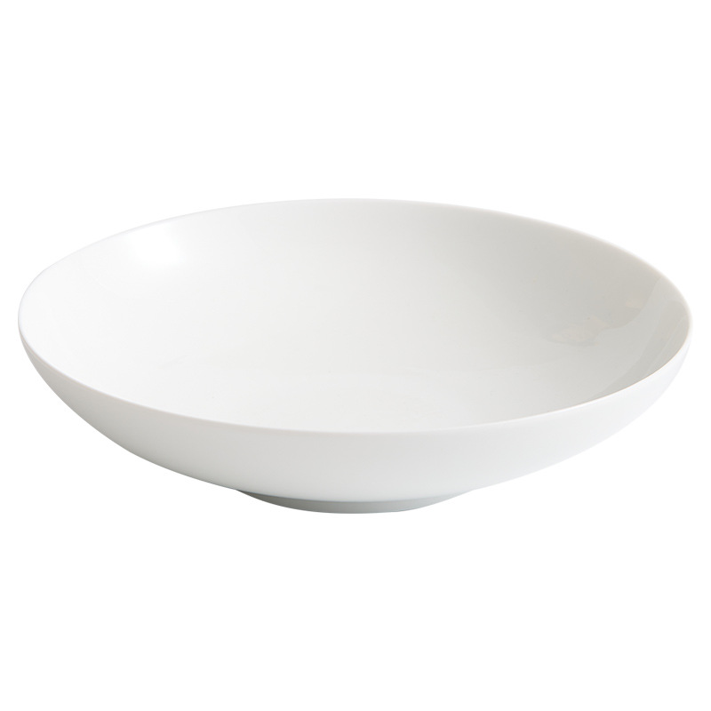 Dehua Trung Quốc Baijiangshan Datangwan Khách sạn Thương mại Cá ngâm chua Bát lớn Bát lớn Gốm sứ Thịt lợn Luộc Bát lớn Bát tròn