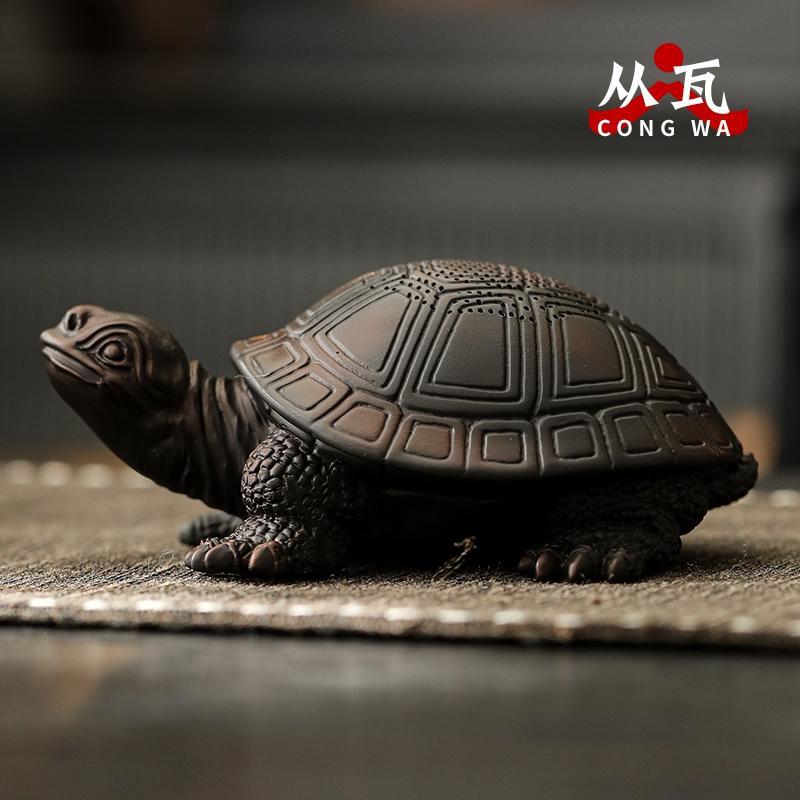 Đồ gốm tím Fujia thế giới lọc trà lưới lọc trà đồ trang trí vật dụng lọc trà phụ kiện trà đạo bộ lọc trà nắp