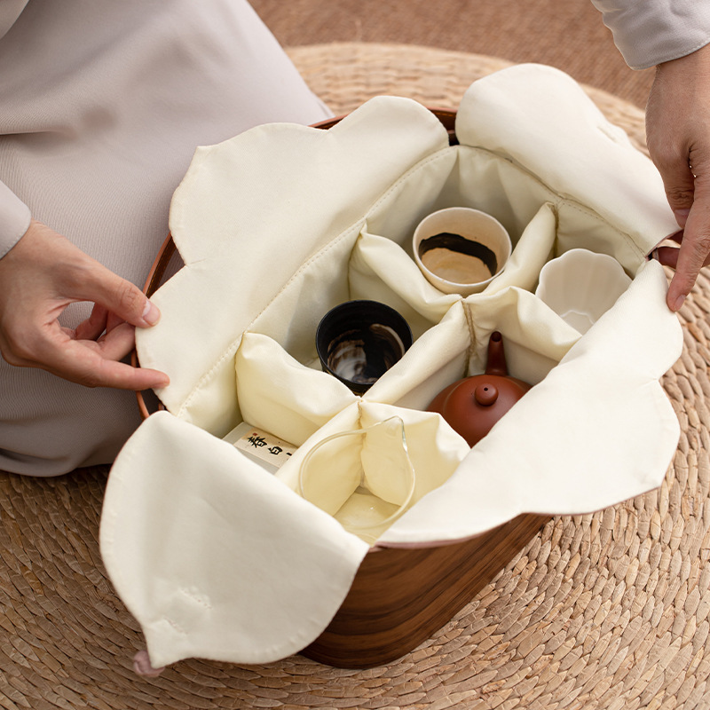 Hộp đựng đồ đựng trà giỏ óc chó Bắc Mỹ túi đựng trà túi đựng đồ trang sức mỹ phẩm để bàn hộp đựng quà tặng