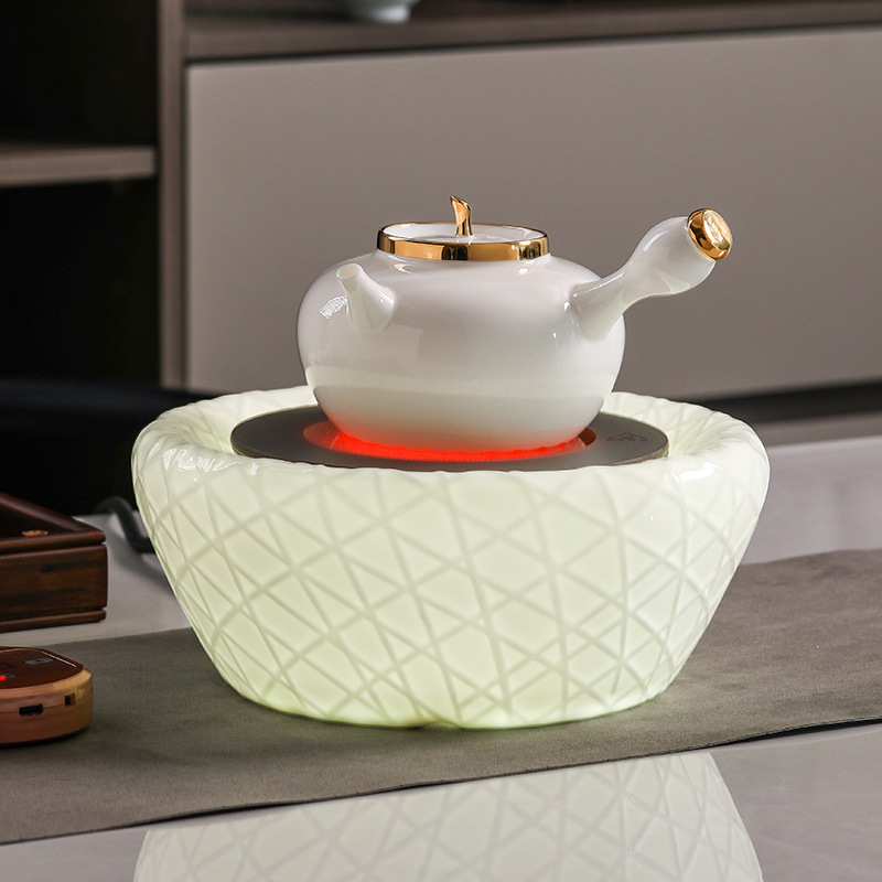Bếp gốm điện tặng quà Tết Trung thu Quốc khánh mùa đông bếp nấu trà quanh bếp nấu trà gia dụng văn phòng bộ ấm đun nước