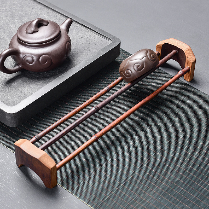 Zizhu Kung Fu tách trà Giá treo cốc trưng bày Bộ đồ trà giá để đồ đựng phụ tùng, giá để đồ đựng cốc trà Giá đựng cốc trà