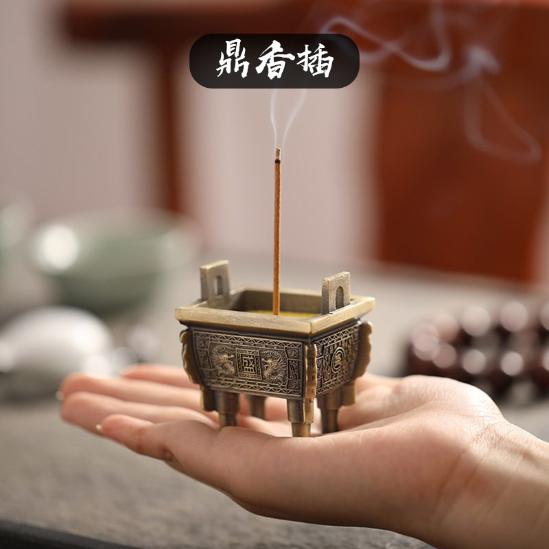 Đinh Hương cắm trong Nhà Gia Đình Lư Hương Đinh Lư Hương Dây chuyền Lư Hương Đinh Hương cắm sáng tạo thờ cúng Lư hương đàn hương