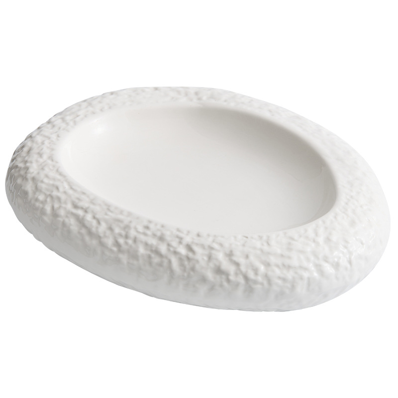 Hoa văn đá, món ăn nghệ thuật, đĩa rau nguội, cảm giác sáng tạo, nhà hàng khách sạn cao cấp, đĩa không đều, bếp riêng, bộ đồ ăn bằng gốm