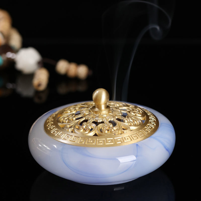 Lò đốt hương liệu, lò đốt hương bằng ngọc thủy tinh, lò đốt trầm hương, lò đốt trầm hương đàn hương, lò đốt hương, lò đốt hương cuộn trong nhà, lò đốt hương cuộn, lò đốt hương kiểu Trung Hoa