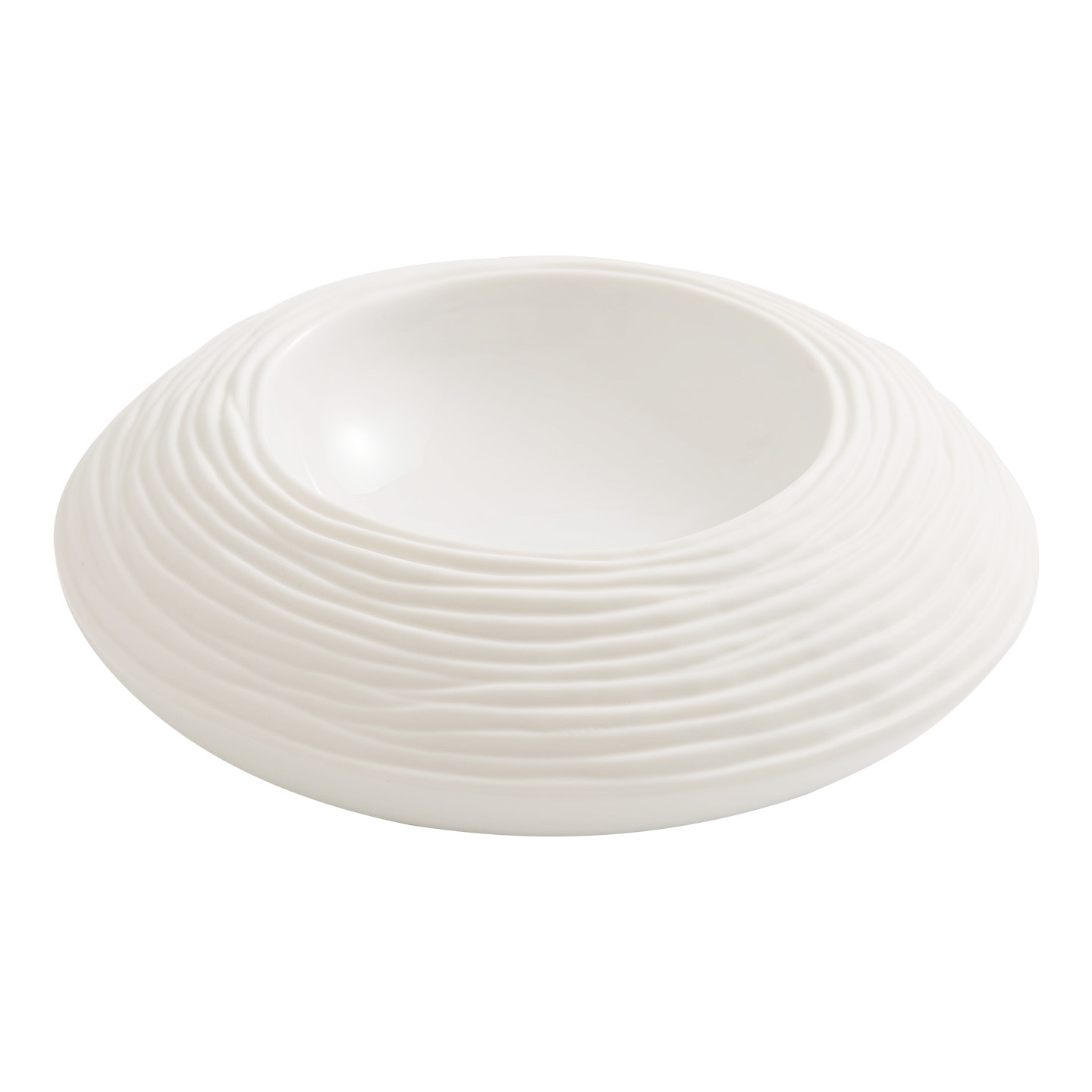 Đĩa gốm cách nhiệt mô hình sóng sữa chua, đĩa ẩm thực cao cấp, đĩa chấm, bộ đồ ăn khách sạn, đĩa tròn