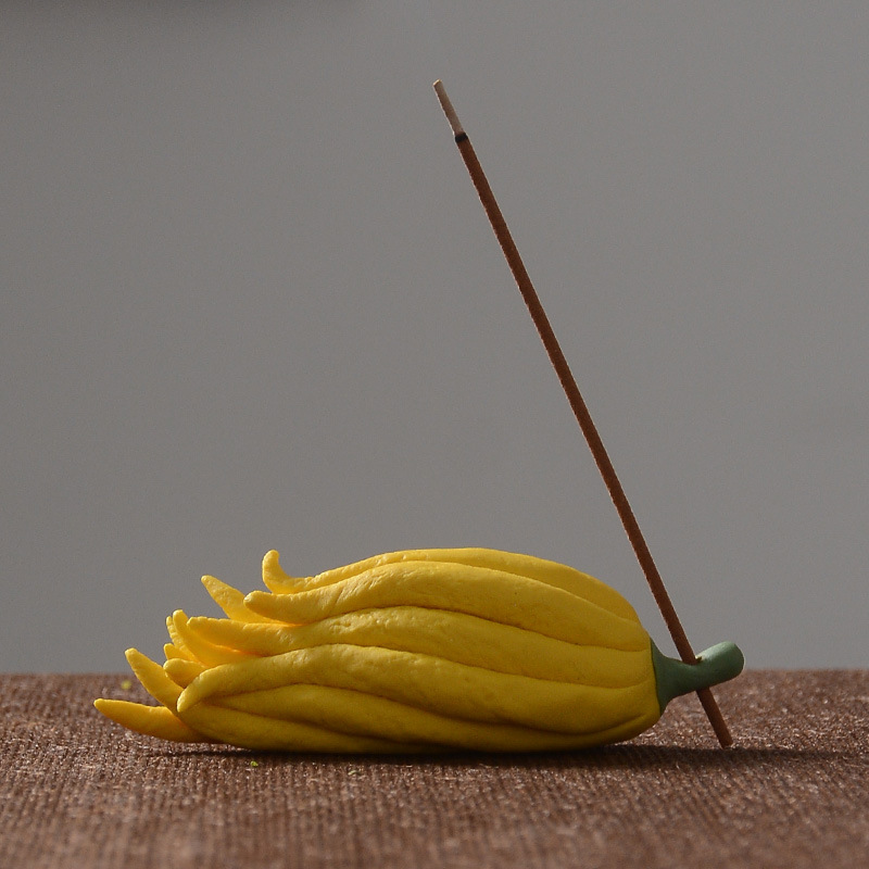 Đồ trang trí dưa su thủ công bằng gốm sứ mỹ nghệ có thể nuôi được, phụ kiện trà Kungfu cam, bàn mini