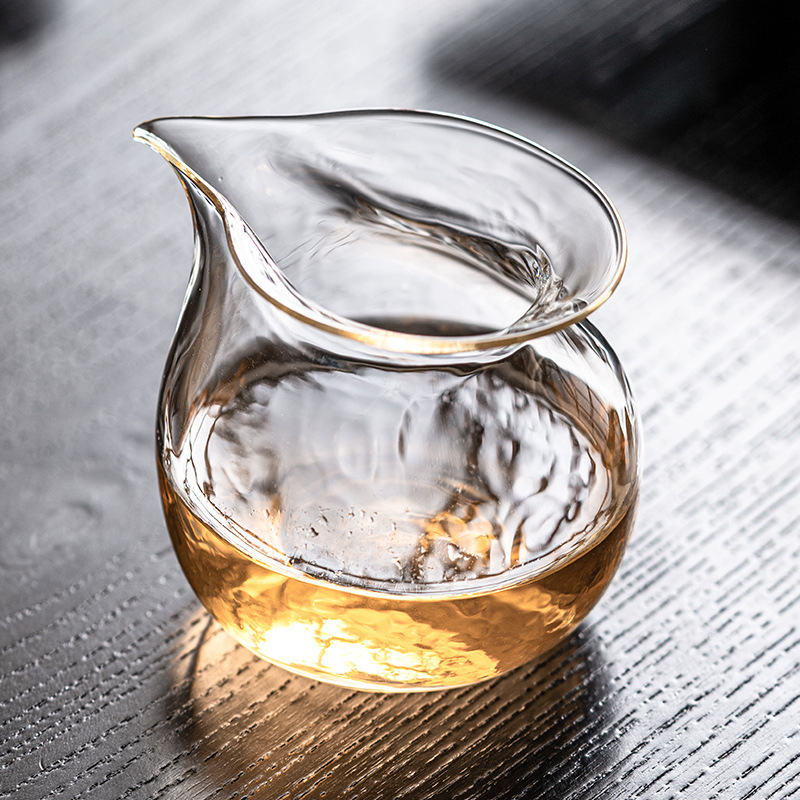 Dụng cụ chia tách trà thủy tinh chịu nhiệt cao borosilicat dụng cụ chia trà cốc đồng phục gia dụng có dung tích lớn dụng cụ pha trà Kung Fu đơn