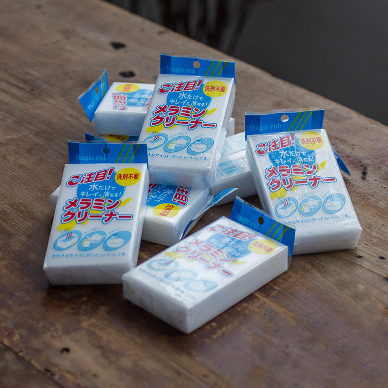 Miếng bọt biển tẩy rửa thần kỳ để làm sạch bộ trà, miếng bọt biển thần kỳ để tẩy vết bẩn, vệ sinh nhà bếp.