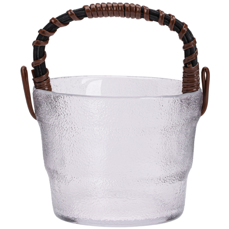 Khay đựng trái cây Thủy Tinh Titeng, bàn trà phòng khách gia dụng Bắc Âu sáng tạo, Khay đựng trái cây sấy khô, khay đựng trái cây, khay đựng đồ uống trong Xô đá