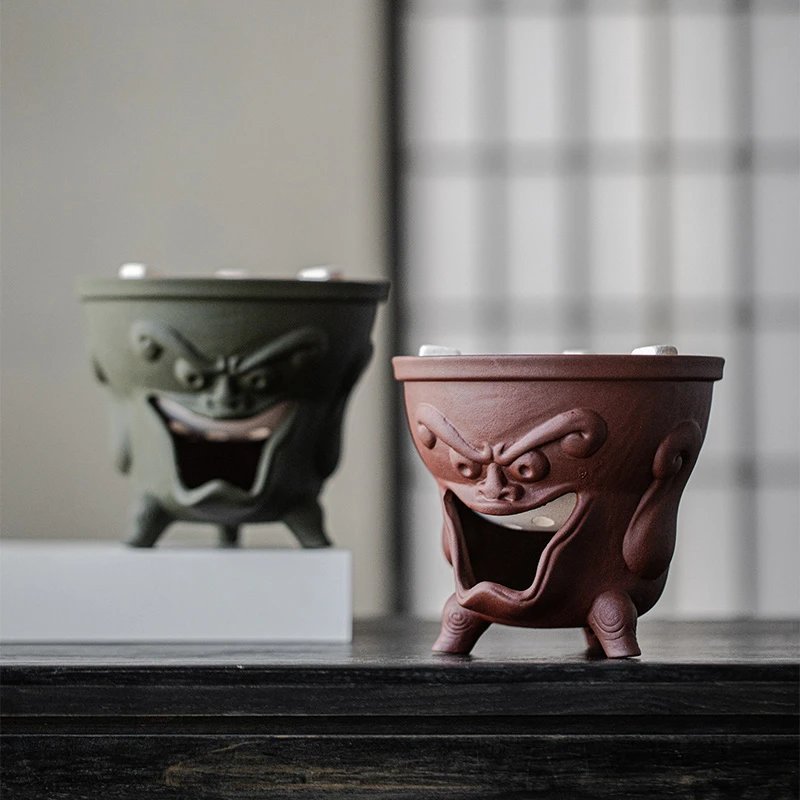 Bộ trà Kung Fu, bếp nấu trà ngoài trời, bếp nấu trà, bếp than, phòng trà, bếp than kiểu Nhật, bếp đun nước nóng