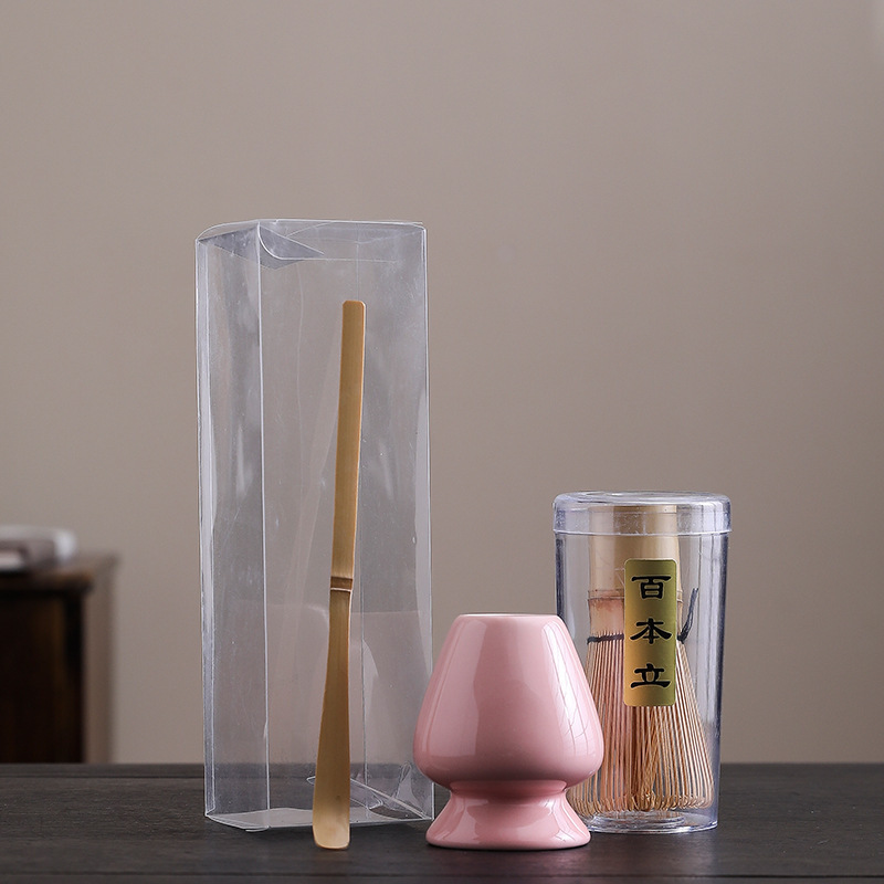 Bộ dụng cụ pha trà bằng tre kiểu Nhật, bộ dụng cụ pha trà, thìa matcha, dụng cụ pha trộn thời nhà Tống, bàn chải tre