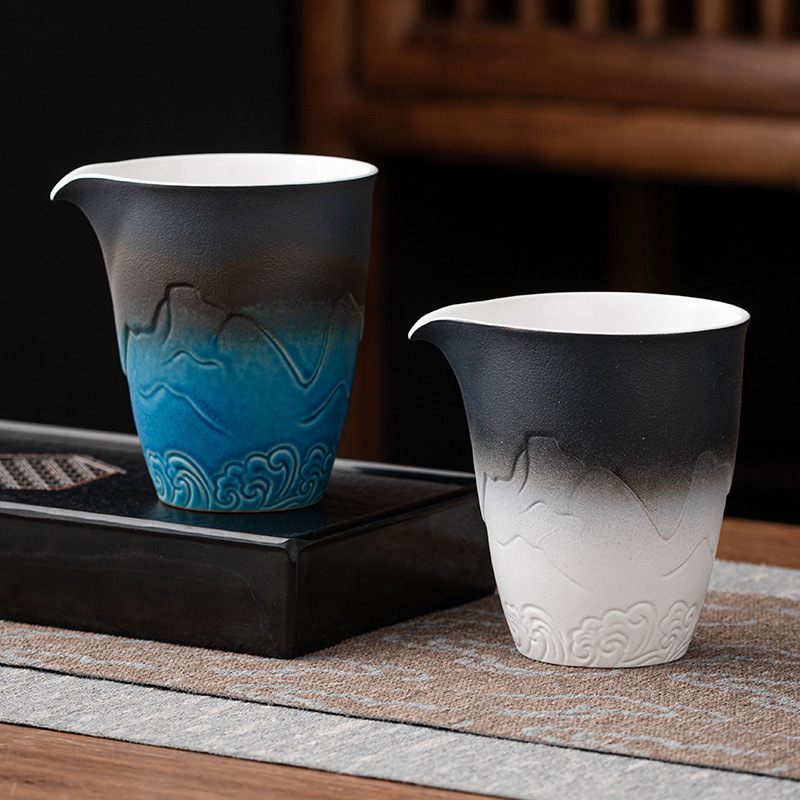 [Giảm giá giải phóng mặt bằng đặc biệt] Khay trà gia dụng gốm sứ Langyu Ấm trà tách trà lọ gạt tàn phụ kiện trà đạo