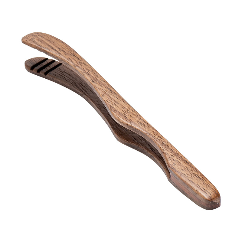 Kẹp trà bằng gỗ solid, thìa cà phê, dụng cụ trà Kungfu, phụ kiện trà đạo, kẹp tách trà gia dụng, nhíp gỗ đàn hương, kẹp rửa chén
