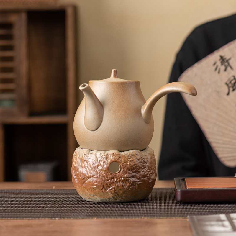 Ấm trà sữa nướng nấu trà quanh bếp ấm trà ấm sức khỏe ấm trà gốm thô cốc trà gia dụng cầm tay ngoài trời