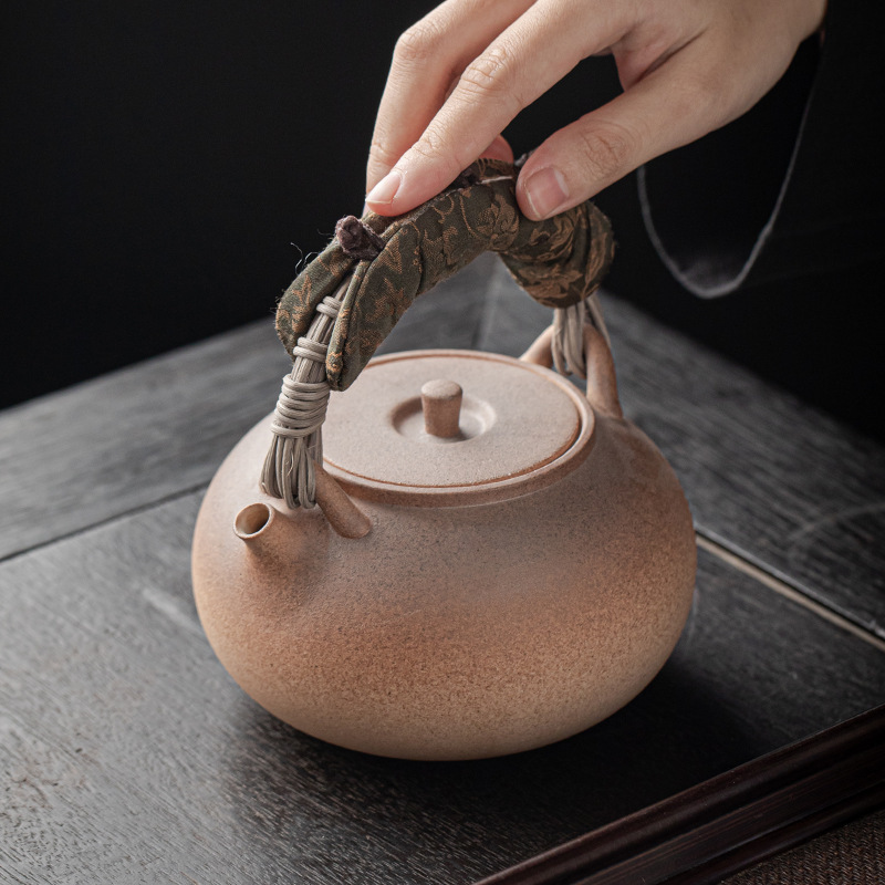 Ấm sắt, tay cầm, vải chống bỏng, tấm cách nhiệt, khóa đĩa, chùm đĩa, bông, lanh, ấm bạc, tay cầm bằng vải nghệ thuật, bộ vải bảo vệ, bán buôn trà đạo