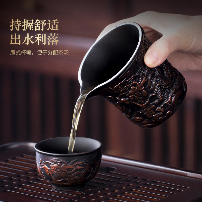 2024 mới cao cấp gốm tím cao cấp cốc trà Kung Fu gia dụng phụ kiện cốc trà