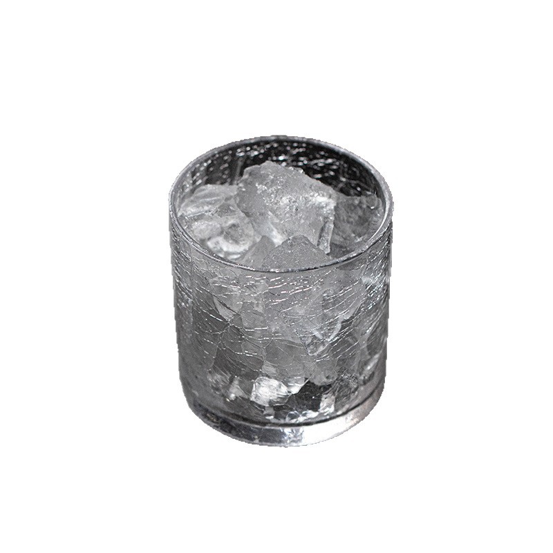 Cốc thủy tinh nứt băng sáng tạo kiểu Nhật có giá trị cao cho văn phòng quán bar cốc trà ly rượu phong cách ins sáng tạo phong cách Bắc Âu