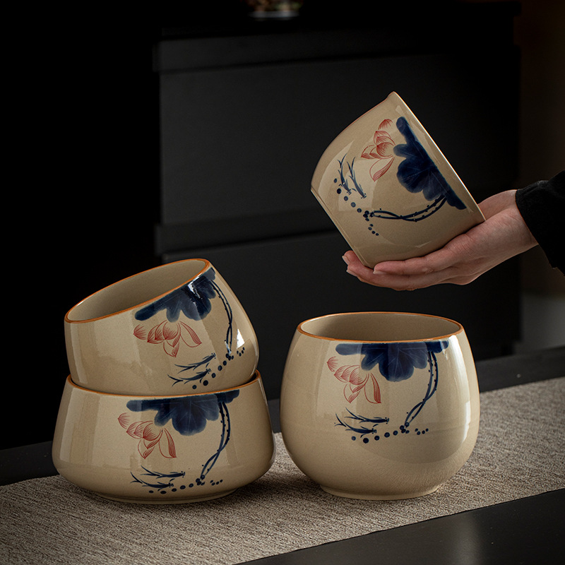 Rửa trà gia dụng thùng bã trà cực lớn văn phòng xây cốc nước rửa bát đựng trà thùng rửa bút phụ kiện trà đạo Kung Fu