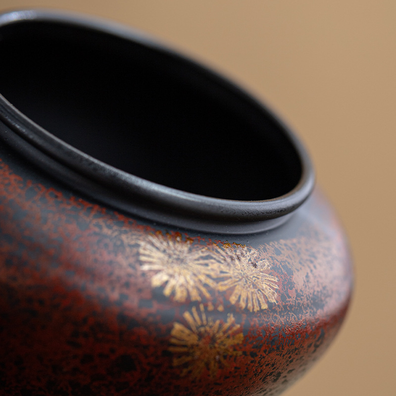 Bán buôn ấm sắt thủ công mang ấm đất sét tím cỡ lớn cổ điển, bàn trà trữ nước, rửa trà Jianshui, bàn pha khô, bộ trà