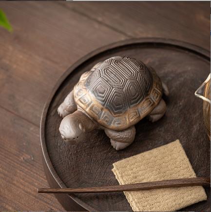 Bộ lọc lọc trà rùa tráng men mạ vàng Bộ tách trà bằng sứ hoàn toàn kiểu Nhật Bản