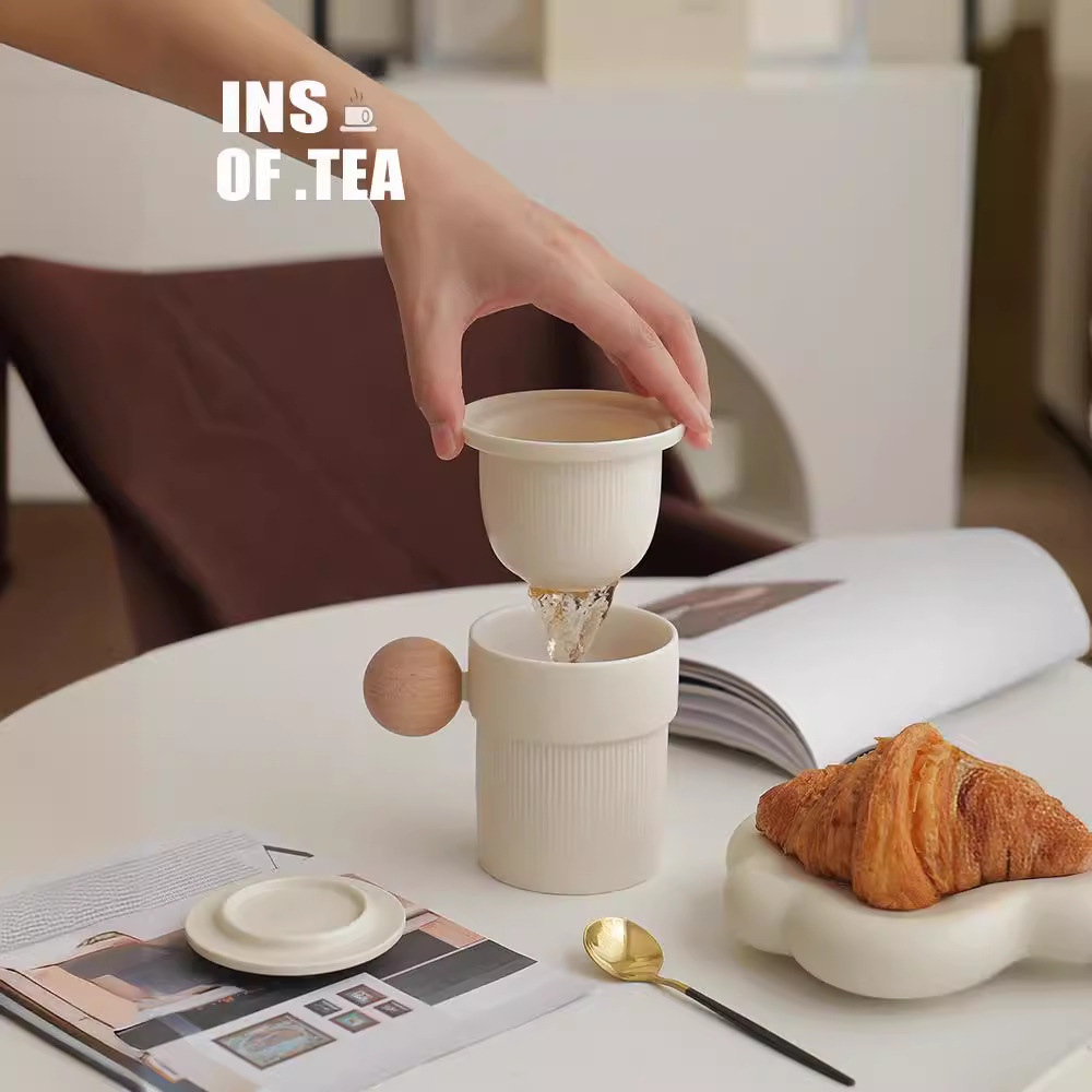 Tách trà tách trà nước tách trà gốm sứ văn phòng Mark quà sinh nhật cho khách hàng quà tặng