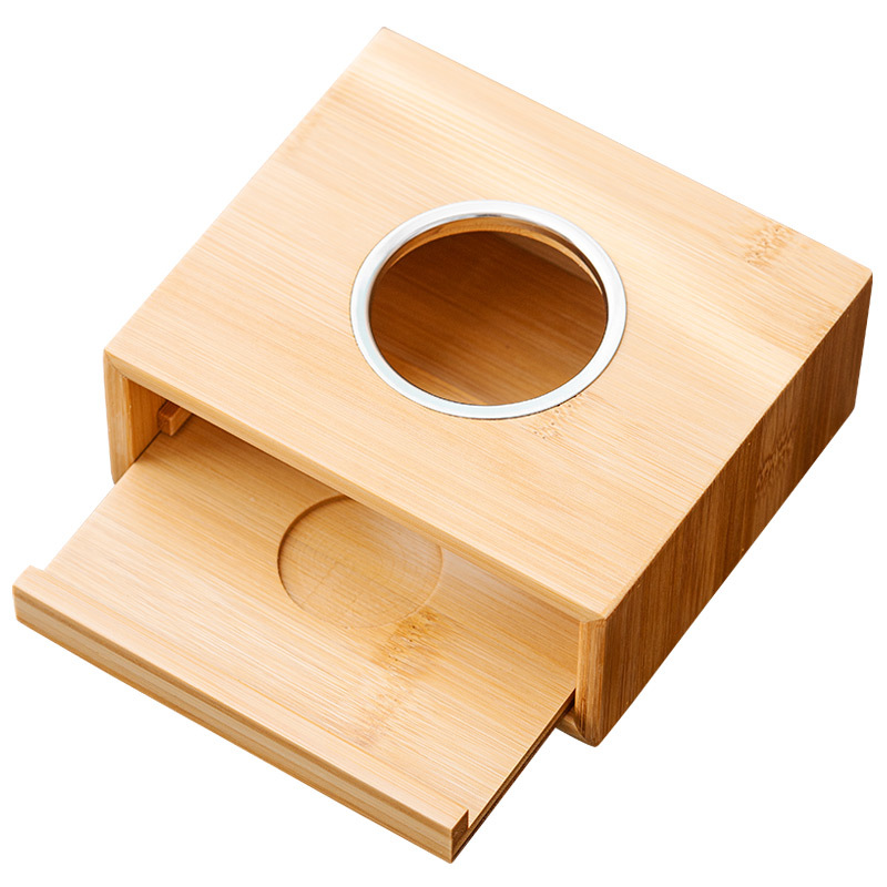 Nến ấm trà đun trà cơ sở trà nướng Bộ trà tre bếp trà có giá đỡ nến bàn trà đun trà kiểu Nhật ấm trà