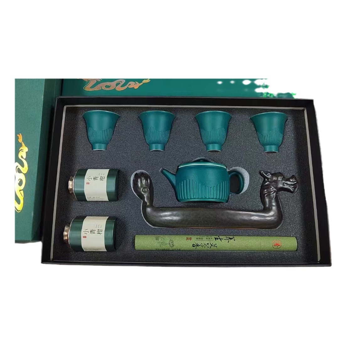 Lễ hội thuyền rồng Hộp Quà Tặng di động cốc hành khách nhanh thuyền rồng Quà Tặng Bộ trà du lịch cốc nước Cốc văn phòng Bộ logo in