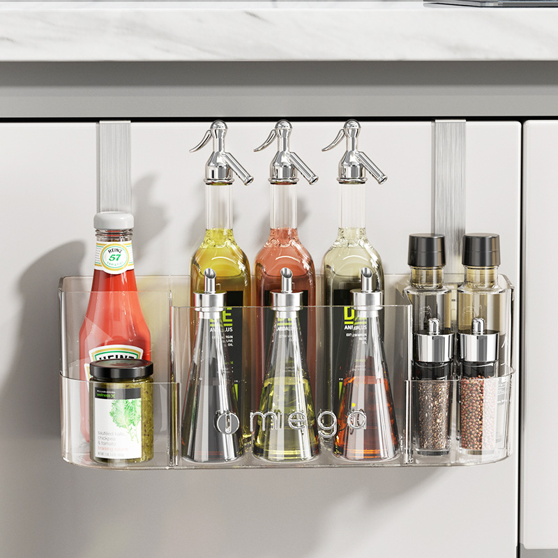 Giỏ treo lưu trữ đa chức năng đồ dùng vệ sinh cá nhân trong phòng tắm Giỏ treo đồ gia vị nhà bếp Giỏ đựng đồ treo tường