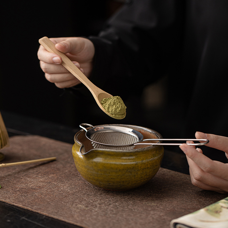 Bộ tám món matcha xi lanh Yaochang, dụng cụ pha trà hoàn chỉnh của nhà Tống, bát trà, máy đánh trà, bàn chải trà, trà đạo Nhật Bản