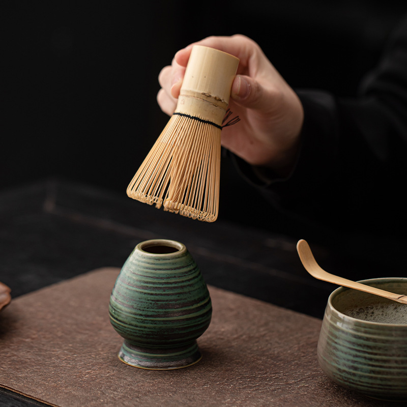 Dụng cụ matcha kiểu Nhật, bát matcha gốm sứ, bát trà, bình trà, lò đứng, trở thành đồ uống trà thời Tống cổ điển, phụ kiện trà đạo