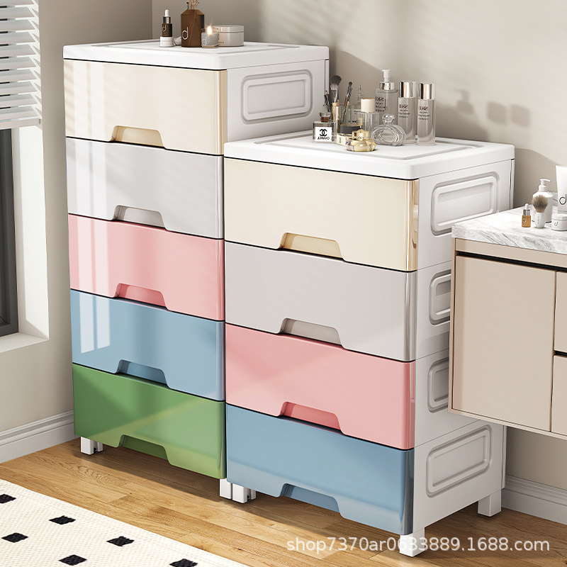 Tủ đựng đồ kiểu ngăn kéo 34-50-60 Tủ đồ chơi phòng khách gia đình nhiều tầng Tủ đựng đồ ăn nhẹ Giá để đồ nhà bếp