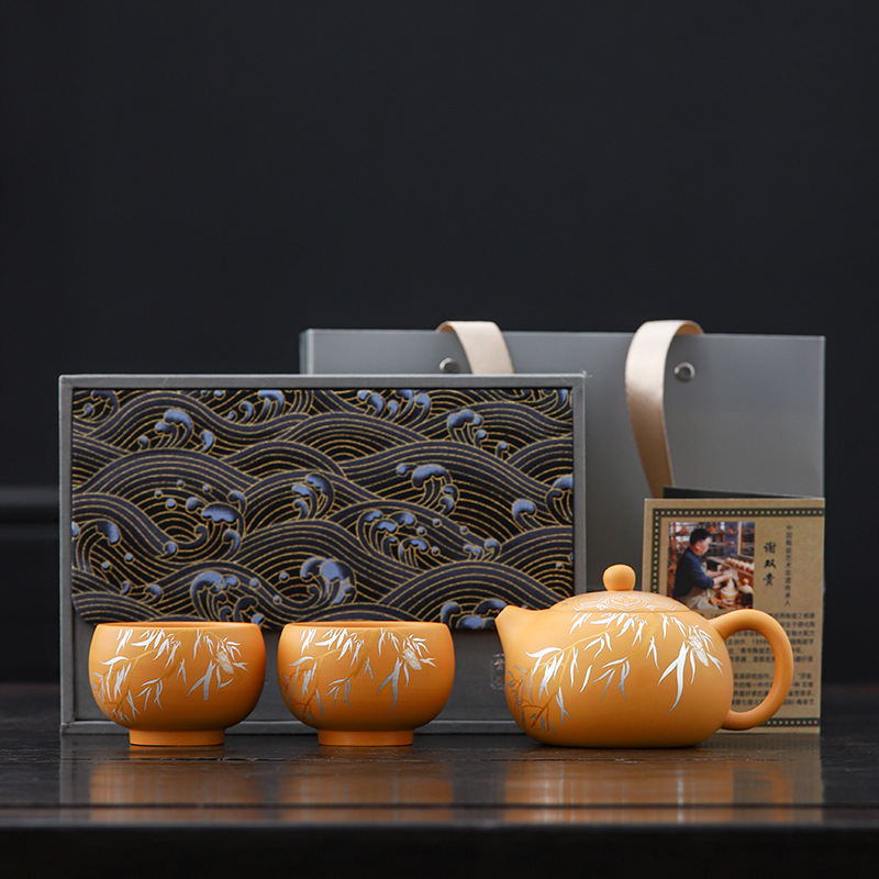 Bộ ấm trà Kung Fu cao cấp cho người lớn tuổi
