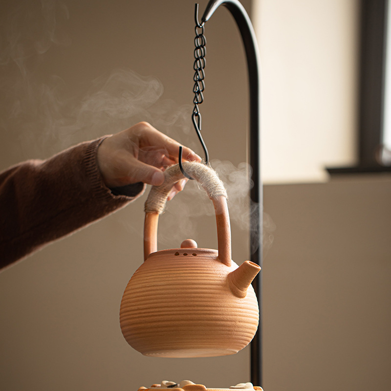 Dụng cụ pha trà móc treo móc tự do trong nhà dụng cụ pha trà ấm thủy tinh ấm đun trà phụ kiện dụng cụ pha trà phòng trà
