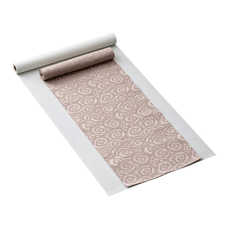 Bàn trà Jacquard thổ cẩm cổ điển hai mặt Bàn trà vải cotton chống thấm nước Zen Nhật Bản Bàn trà Trung Quốc mới nghệ thuật