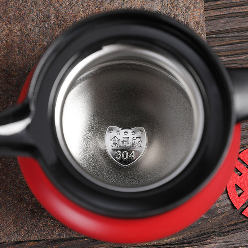 Bộ dụng cụ trà quà cưới Đóng gói đồ dùng cưới Ấm trà om gia dụng, tách trà gốm sứ, bộ trà, hộp quà