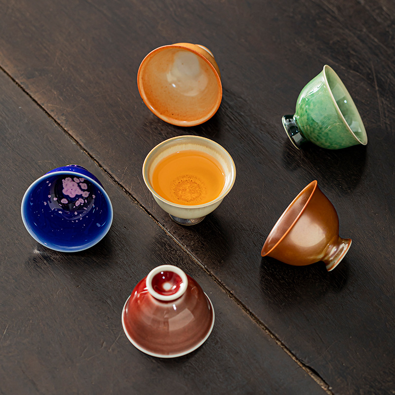 Cốc thủ công, cốc chủ nhân nhiệt độ cao quặng thô, cốc khách Jingdezhen Pinming