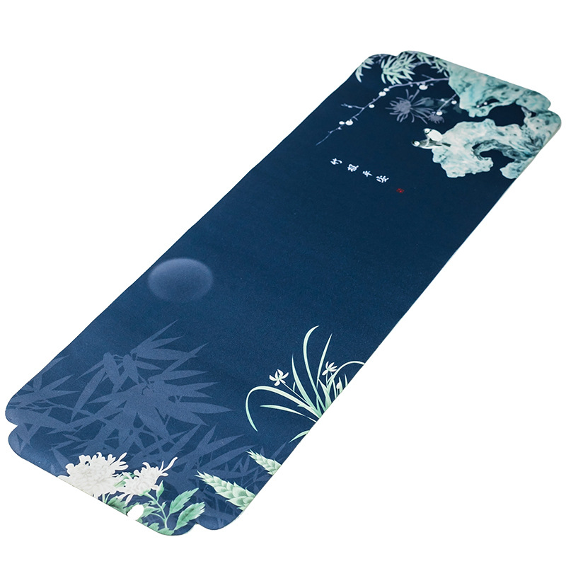 Khăn trải bàn trà lụa không thấm nước bàn trà phong cách Trung Quốc sơn bàn trà Thiền Bộ trà Bộ đồ trà lót cốc nghệ thuật trà đạo phụ kiện trà đạo