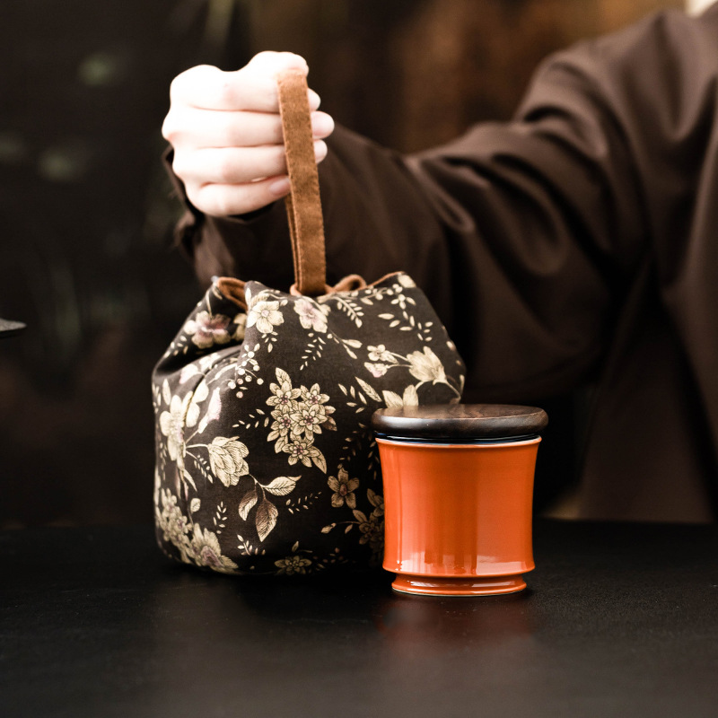 Cốc pha trà di động Bộ trà du lịch cốc uống nhanh cho một người cốc trà đơn cắm trại ngoài trời cốc tách trà nước