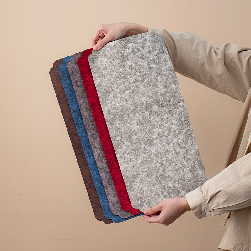 Bàn trà bổ sung sợi nhỏ cao cấp cổ điển hai mặt bàn trà phong cách Trung Quốc mới khăn trà vải cotton chống thấm nước phong cách Nhật Zen