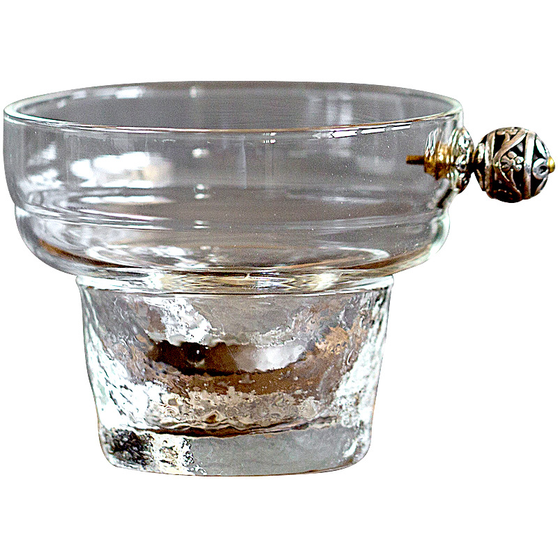 Bộ lọc trà rò rỉ trà thủy tinh chịu nhiệt kiểu Nhật Bộ trà Kung Fu trong suốt Phụ kiện lưới lọc trà inox