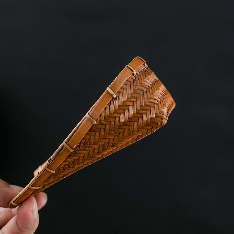 Bộ ba món Chazezhu Bộ trà Zen Nhật Bản Bộ trà sơn mài lớn Phụ kiện khăn lau bằng tre đan thủ công để thưởng thức Hoa Sen Trà