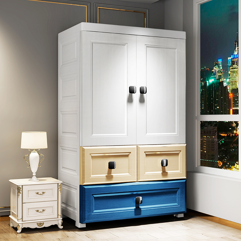 Super Peng 70 Chiều rộng Tủ quần áo trẻ em Morandi dày và sâu, tủ đựng quần áo trẻ em cao, tủ đựng đồ, tủ đựng đồ